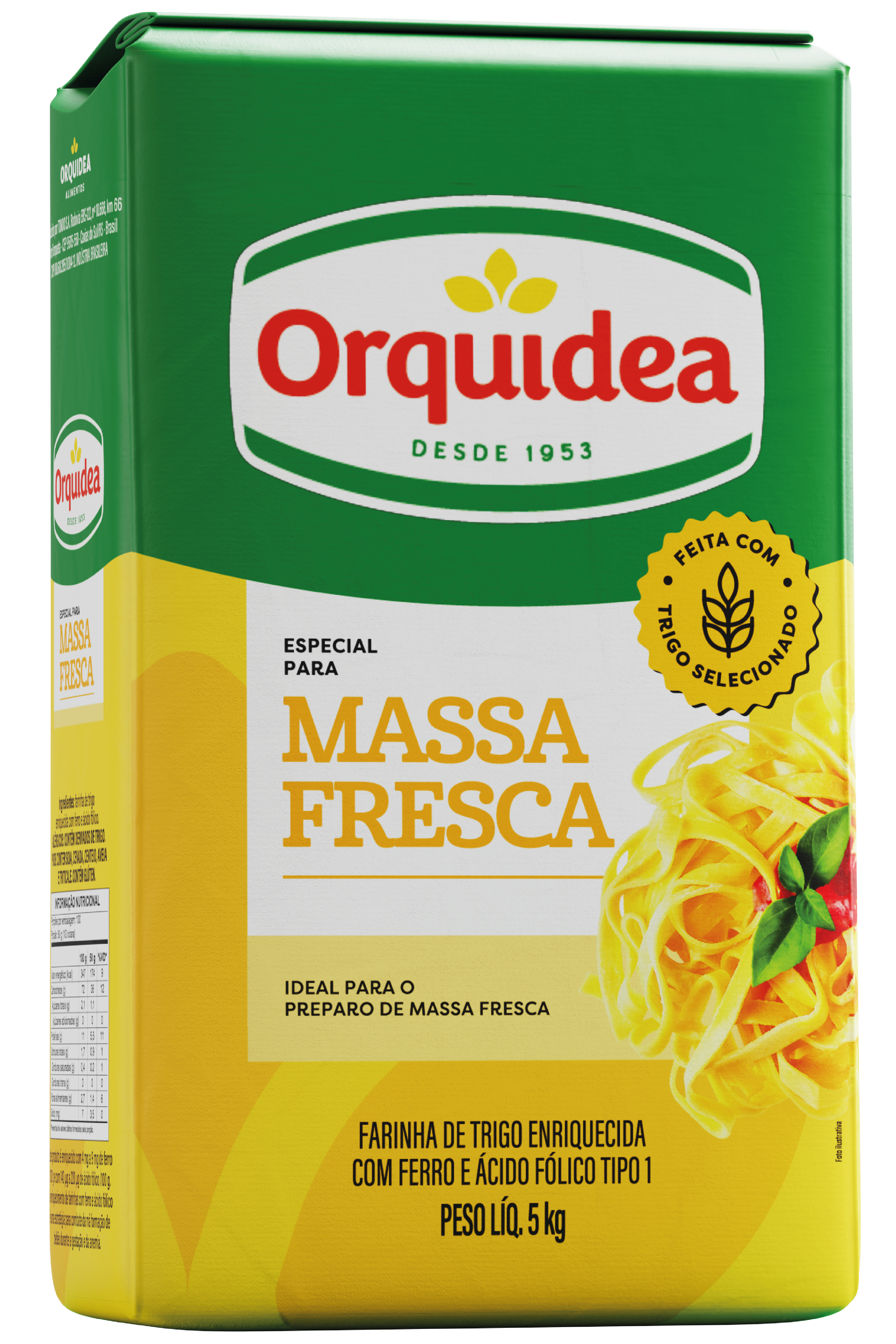 Farinha de Trigo Massa Fresca 5kg