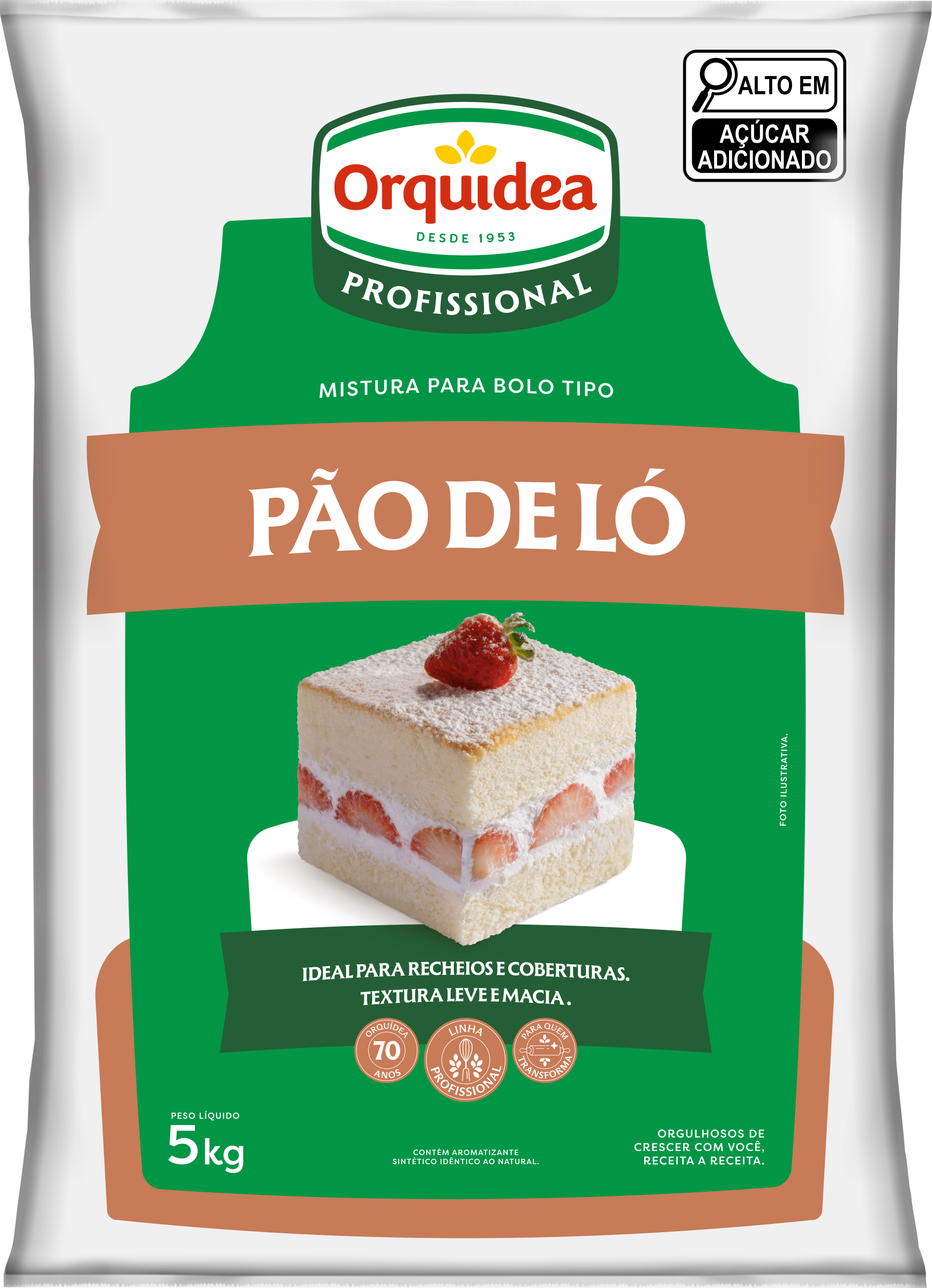 Mistura Pão de Ló 5kg