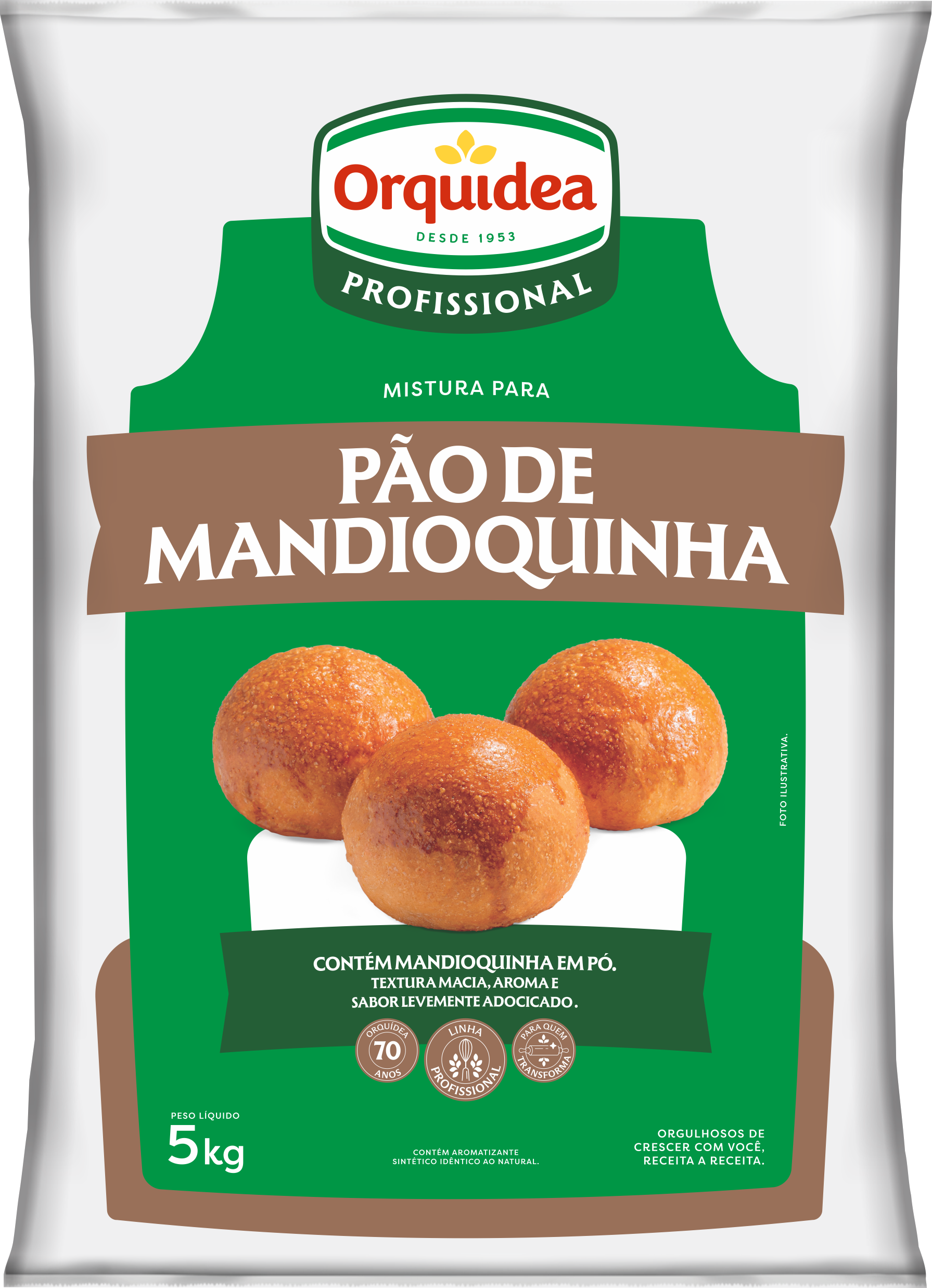 Mistura Pão Mandioquinha 5kg