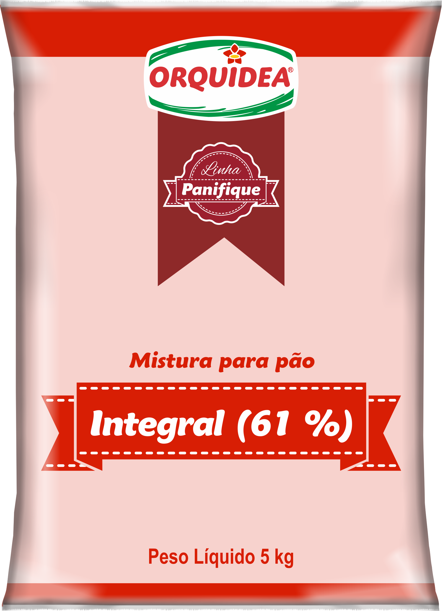 Mistura Pão Integral (61%) 5kg